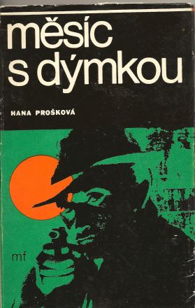 'Måne med pipa'. Omslag av Miroslav Houska.